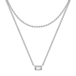 Silberkette silber Zirkonia