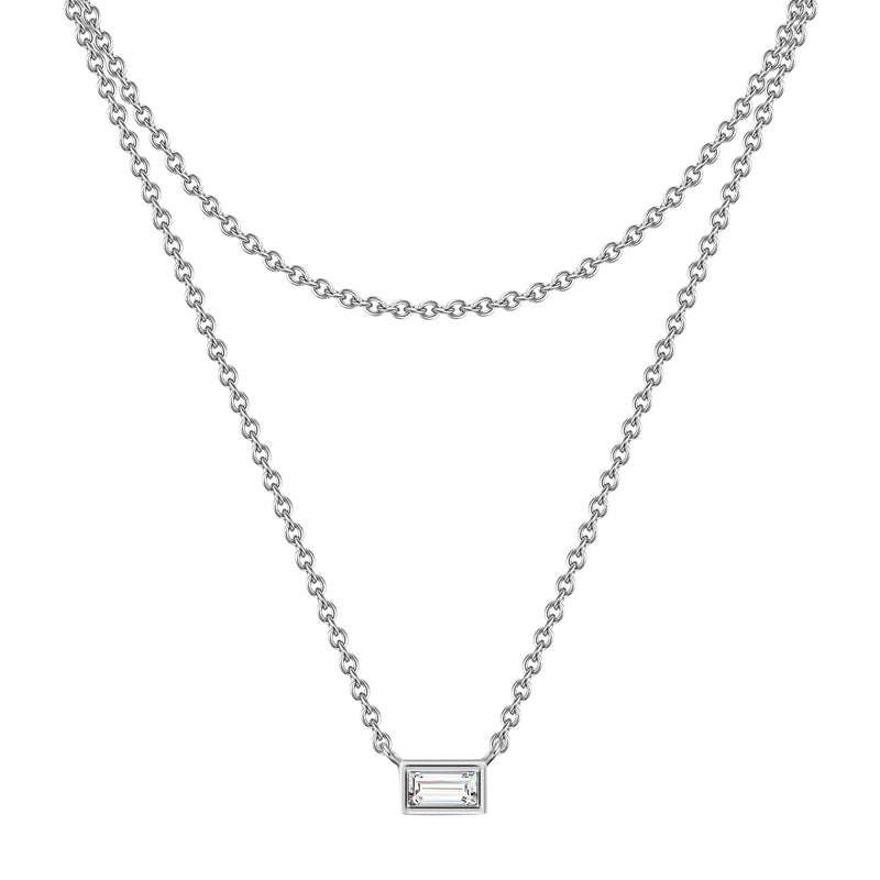 Silberkette silber Zirkonia