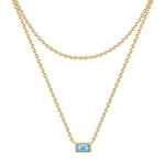 Kette gold mit Zirkonia