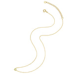 Herz Kette gold Opal (synth.)