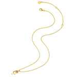 Kette Mädchen gold Eis Zirkonia