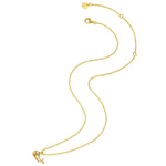 Halskette Mädchen gold Wal Zirkonia