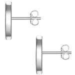 Ohrringe silber 925 Topas Baguette