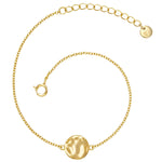 Armband Plättchen gold