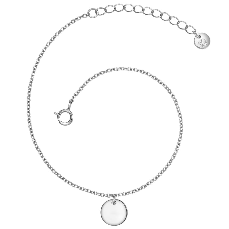 Armband silber Plättchen