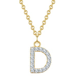 Kette mit Buchstaben D