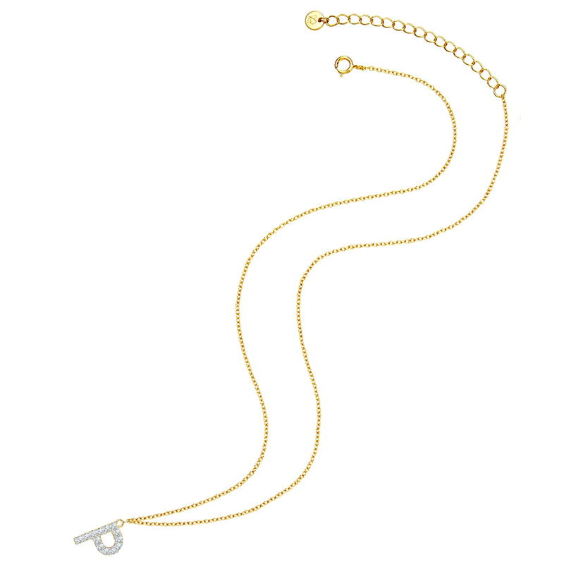 Kette mit Buchstaben P