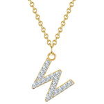 Kette mit Buchstaben W