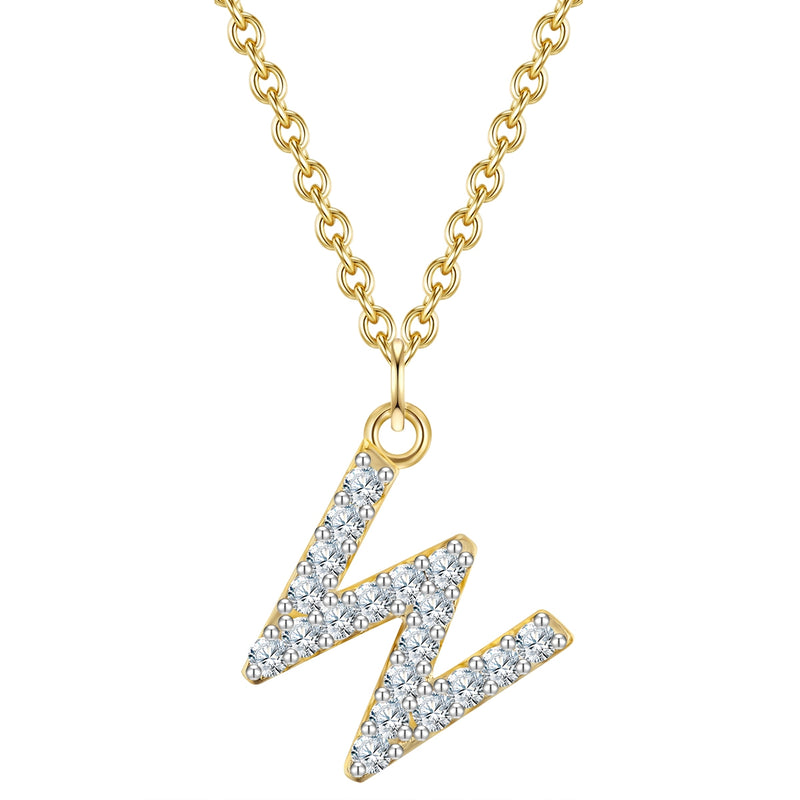 Kette mit Buchstaben W