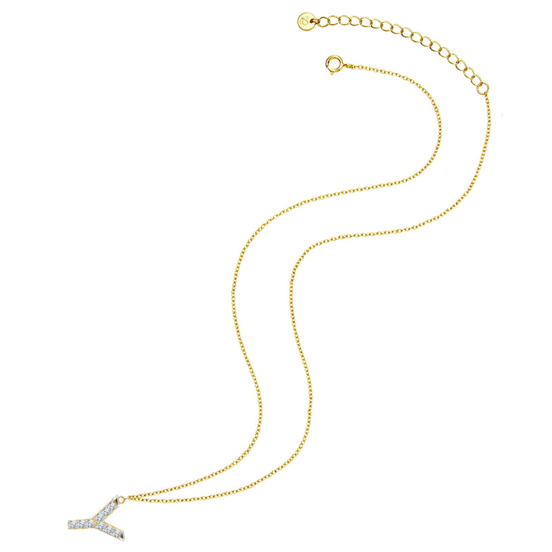 Kette mit Buchstaben Y