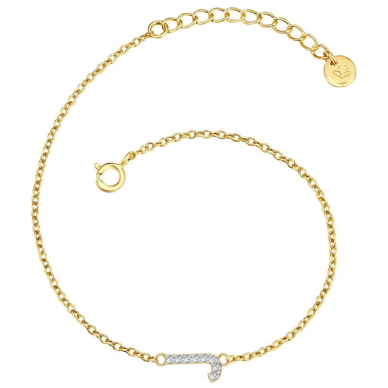Armband Buchstaben J